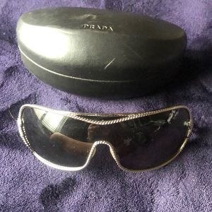 Gorgeous black Prada glasses